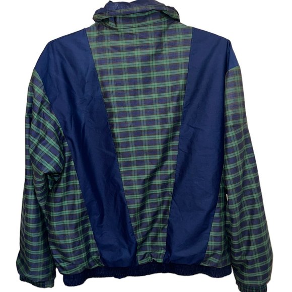 Men's Vintage ProQuip Waterproof Gore-Tex Golf Rain Coat Jacket Plaid Size Large - Picture 2 of 7